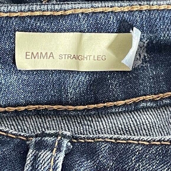 Kut From The Kloth Busted Knee Jeans Sz 6 - Picture 3 of 12